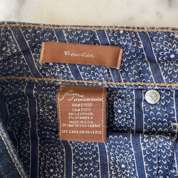 Paige Fairfax Flare Low Rise Denim - Picture 7 of 12